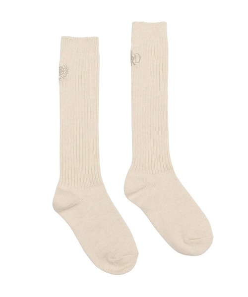 ●Mardi Mercredi●LONG SOCKS MRD LOGO_3足SET ○Mardi Mercredi○LONG SOCKS MRD LOGO_3足SET