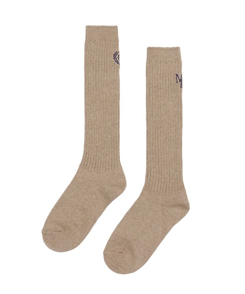 ●Mardi Mercredi●LONG SOCKS MRD LOGO_4足SET LONG SOCKS MRD LOGO（ソックス/靴下）｜Mardi Mercredi