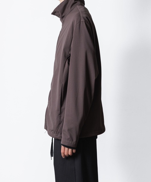 ATTACHMENT（アタッチメント）の「PE ハイゲージジャージー トラックジャケット / PE HIGH GAUGE JERSEY TRACK JKT（ブルゾン・メンズ・ブラック/ライトブラウン・1/2/3/4）」の5枚目の写真