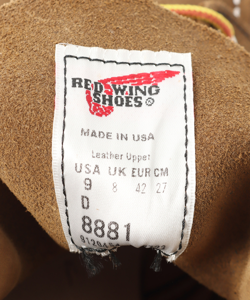 RED WING(レッドウィング)の「RED WING / レッドウイング 6 Classic MOC(ブーツ・メンズ・カーキ・80/85/90/75/95/100)」の9枚目の写真