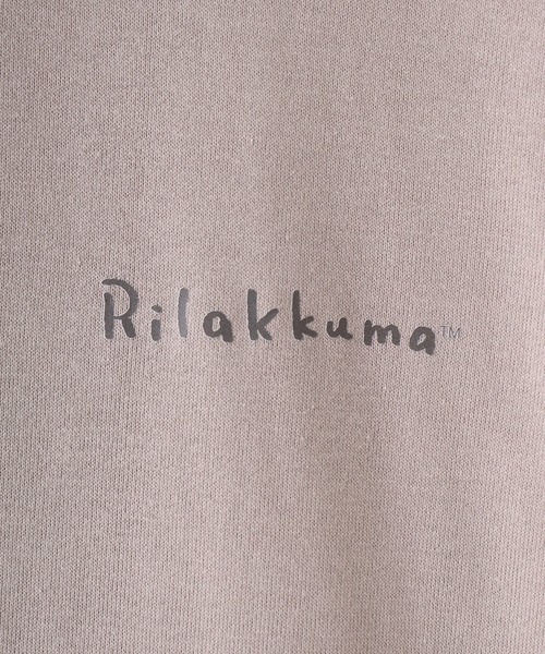 FUNALIVE(ファンアライブ)の「Rilakkuma 裏毛プルパーカー(パーカー・メンズ・杢グレー/カーキ/ブラック/ネイビー/ナチュラル/ライトブラウン・L/S/M)」の14枚目の写真