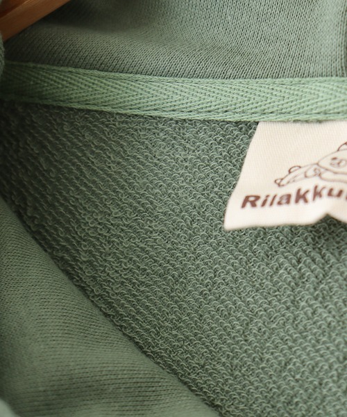 FUNALIVE(ファンアライブ)の「Rilakkuma 裏毛プルパーカー(パーカー・メンズ・杢グレー/カーキ/ブラック/ネイビー/ナチュラル/ライトブラウン・L/S/M)」の21枚目の写真