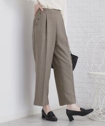 index | ストレッチマリンワイドパンツ/セットアップ対応【洗濯機洗い可/イージーアイロン】(その他パンツ)