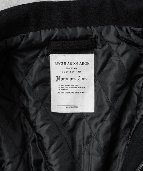 WAIPER別注 HOUSTON ヒューストン メルトンN-1デッキジャケット【WP11