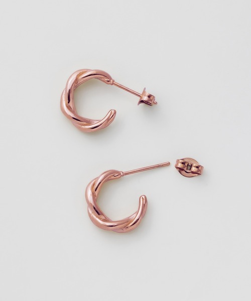 ciite' surgical stainless(シーテサージカルステンレス)の「【 金属アレルギー対応 】 ねじりピアス サージカルステンレス (両耳用)(ピアス(両耳用)・レディース・ゴールド/シルバー/ピンクゴールド・FREE)」の17枚目の写真