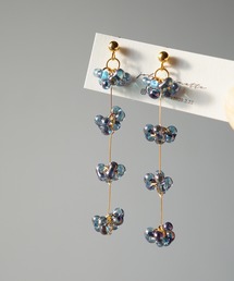 jolie minette/ガラスビーズ カラー ピアス