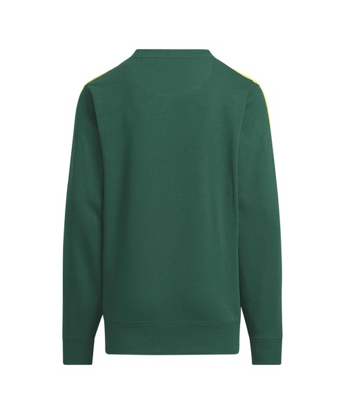 adidas（アディダス）の「アディダス adidas エッセンシャルズプラス ルーズフィット スリーストライプス フレンチテリー スウェットシャツ キッズ（スウェット・キッズ・ブラック/グレー/ブルー/グリーン/ネイビー/ブルー系その他・110cm/120cm/130cm/140cm/150cm/160cm）」の13枚目の写真