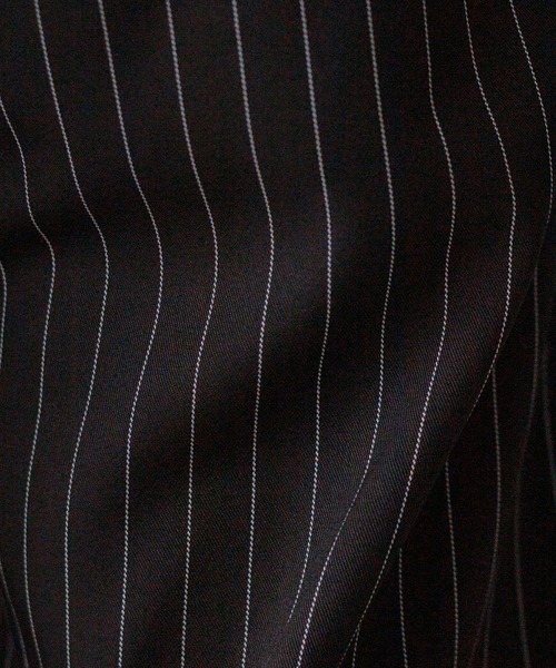 epnok（エプノック）の「ピンストライプタックワイドパンツ（スラックス・メンズ・ネイビー/チャコールグレー・SMALL/MEDIUM/LARGE）」の15枚目の写真