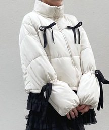 one way | リボンダウンジャケット(ダウンジャケット/コート)