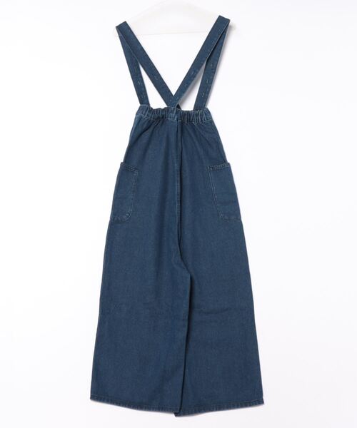aimoha（アイモハ）の「デニムサロペット（サロペット/オーバーオール・レディース・ネイビー・SMALL/MEDIUM/LARGE/X-LARGE）」の2枚目の写真