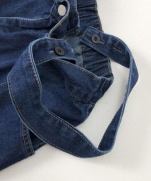 aimoha（アイモハ）の「デニムサロペット（サロペット/オーバーオール・レディース・ネイビー・SMALL/MEDIUM/LARGE/X-LARGE）」の7枚目の写真