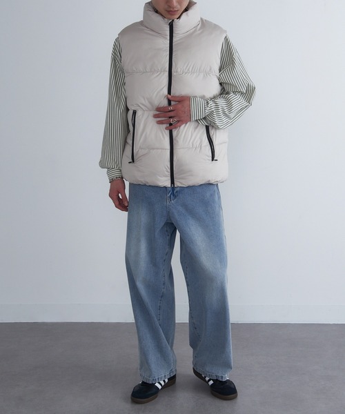 セール】【MAISON CLUB】スタンドカラー ダウンベスト 7452853（ダウン
