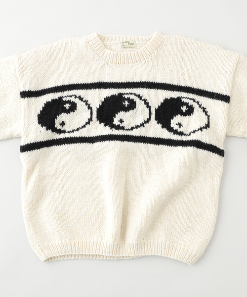 MacMahon Knitting Mills 】 +【Niche.】 Crew Neck Knit-Line