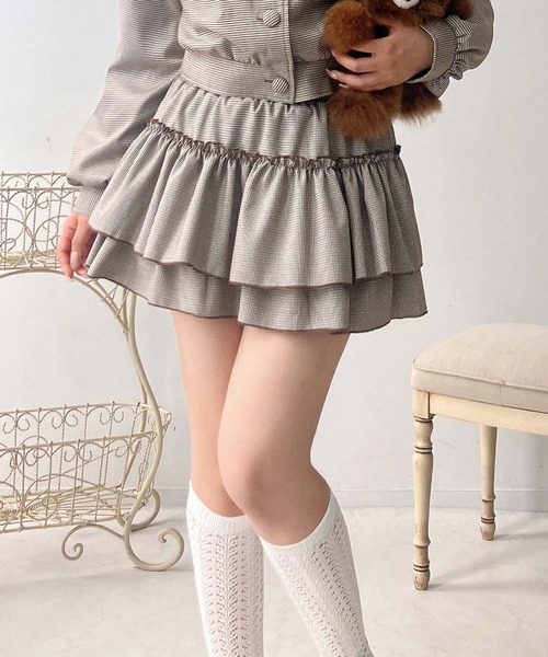 AS KNOW AS plus（アズノゥアズプラス）の「◇レースティアード