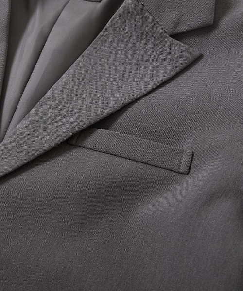 devirock（デビロック）の「フォーマル テーラード セットアップ（スーツセット・キッズ・ブラック/グレー系2/グレー系1/ダークネイビー/チャコール/ブルー系/ブラウン系・130cm/140cm/150cm/160cm/100cm/110cm/120cm）」の18枚目の写真