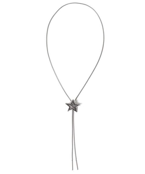 WEGO（ウィゴー）の「WEGO/スターループタイ（ネックレス・レディース・シルバー・FREE）」の3枚目の写真