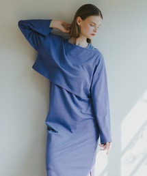 WHYTO.（ホワイト）の「「WHYTO. / ホワイト」 LAYERED SET DRESS（ワンピース）」