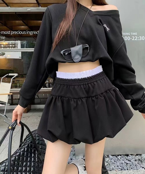 SEA レイヤードバルーンスカート SEA レイヤードバルーンスカート