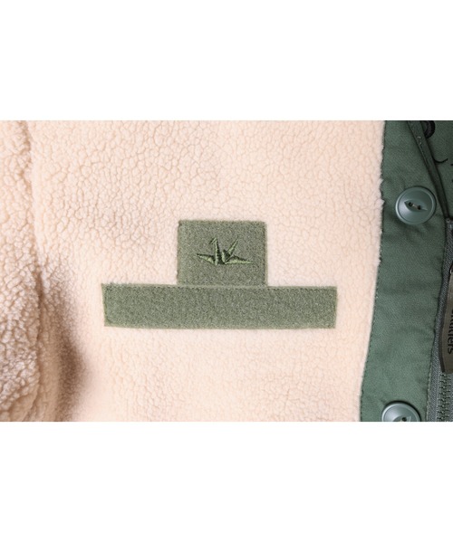 Liberaiders(リベレイダース)の「Liberaiders LOST HORIZON REVERSIBLE CARDIGAN(リベレイダース ロストホライゾン リバーシブル カーディガン)(ミリタリージャケット・メンズ・オリーブ/ネイビー・SMALL/X-LARGE/MEDIUM)」の19枚目の写真
