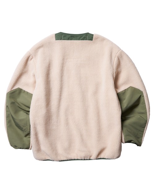 Liberaiders(リベレイダース)の「Liberaiders LOST HORIZON REVERSIBLE CARDIGAN(リベレイダース ロストホライゾン リバーシブル カーディガン)(ミリタリージャケット・メンズ・オリーブ/ネイビー・SMALL/X-LARGE/MEDIUM)」の10枚目の写真