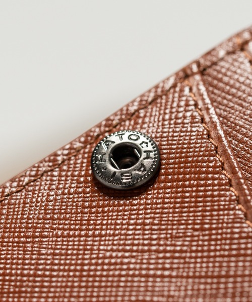 MURA（ムラ）の「サフィアーノレザー 薄型 伸縮リール付 IDカードケース（カードケース・メンズ・キャメル/ネイビー/ブラック/チョコ/アッシュグレー・FREE）」の18枚目の写真