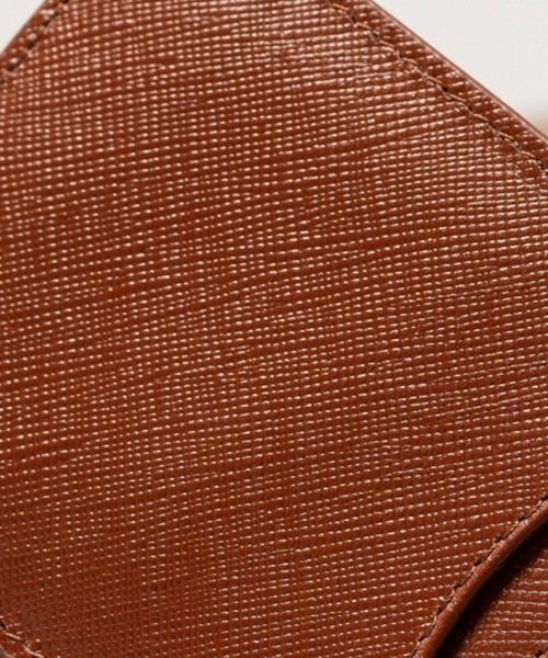 MURA（ムラ）の「サフィアーノレザー 薄型 伸縮リール付 IDカードケース（カードケース・メンズ・キャメル/ネイビー/ブラック/チョコ/アッシュグレー・FREE）」の12枚目の写真