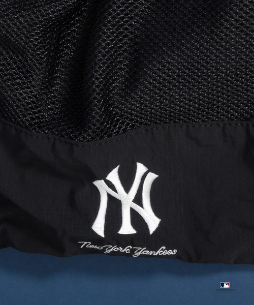 Perushu（ペルーシュ）の「Perushu  MLB 別注刺繍ロゴナップサック（バックパック/リュック・メンズ・ブラック/ブルー/グレー・FREE）」の13枚目の写真