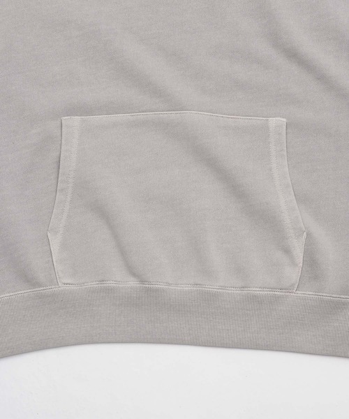 kaoyorinakami（カオヨリナカミ）の「ballon pigment hoodie / バルーンピグメントフーディ（パーカー・メンズ・イエロー/ライトグレー/チャコールグレー・SMALL/MEDIUM/LARGE/X-LARGE）」の18枚目の写真
