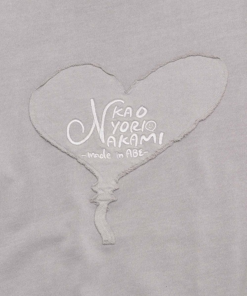 kaoyorinakami（カオヨリナカミ）の「ballon pigment hoodie / バルーンピグメントフーディ（パーカー・メンズ・イエロー/ライトグレー/チャコールグレー・SMALL/MEDIUM/LARGE/X-LARGE）」の12枚目の写真