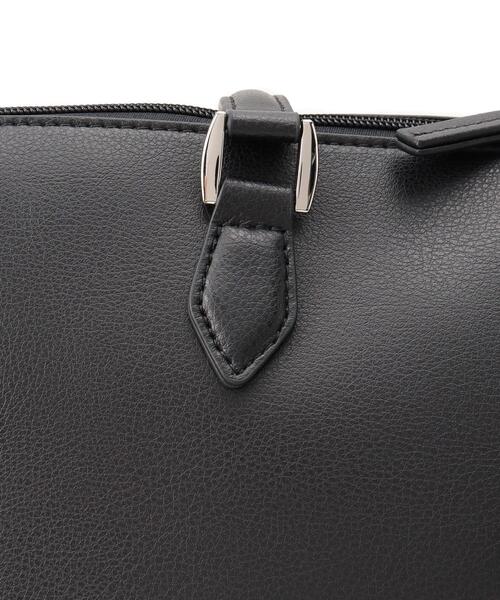 UNTITLED（アンタイトル）の「【A4書類・PC収納可】お仕事トート（トートバッグ・レディース・ライトグレー/ブラック・99）」の10枚目の写真