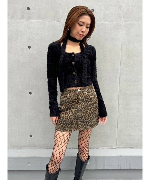 EGOIST（エゴイスト）の「レオパード柄ミニスカート（スカート・レディース・マルチ・S/M）」の10枚目の写真