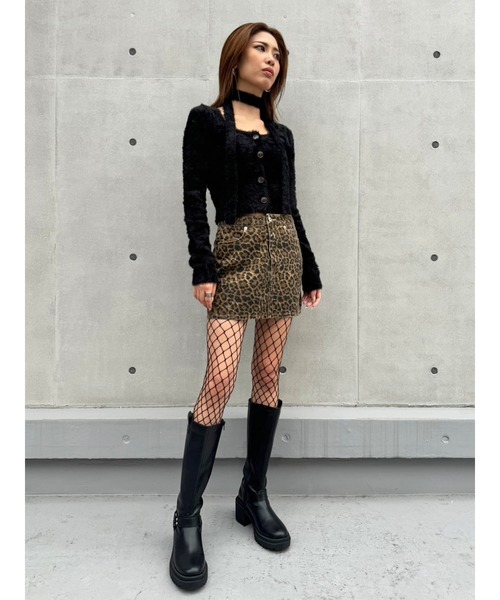 EGOIST（エゴイスト）の「レオパード柄ミニスカート（スカート・レディース・マルチ・S/M）」の11枚目の写真