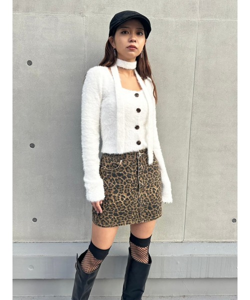 EGOIST（エゴイスト）の「レオパード柄ミニスカート（スカート・レディース・マルチ・S/M）」の12枚目の写真