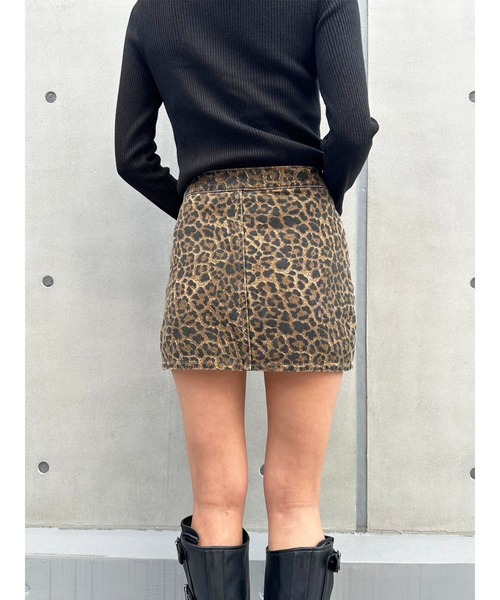 EGOIST（エゴイスト）の「レオパード柄ミニスカート（スカート・レディース・マルチ・S/M）」の17枚目の写真