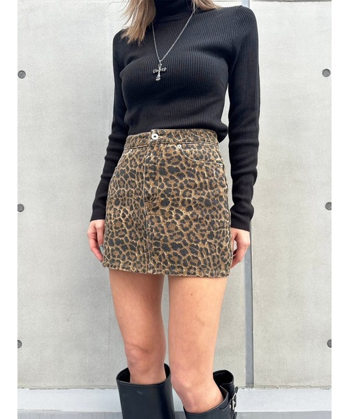 EGOIST（エゴイスト）の「レオパード柄ミニスカート（スカート・レディース・マルチ・S/M）」の18枚目の写真