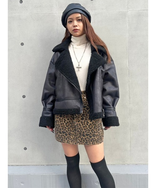 EGOIST（エゴイスト）の「レオパード柄ミニスカート（スカート・レディース・マルチ・S/M）」の21枚目の写真