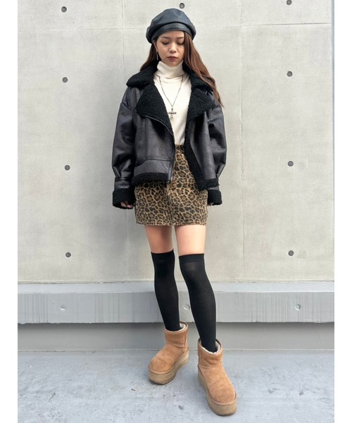 EGOIST（エゴイスト）の「レオパード柄ミニスカート（スカート・レディース・マルチ・S/M）」の22枚目の写真