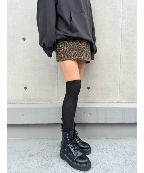 レオパード柄ミニスカート（スカート）｜EGOIST（エゴイスト）