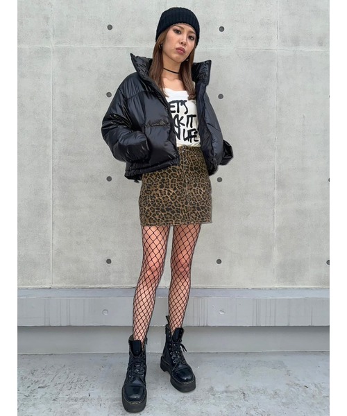 レオパード柄ミニスカート（スカート）｜EGOIST（エゴイスト）