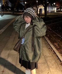 kutir（クティール）の「kutirlune／カウチンニットキャップ（ニットキャップ/ビーニー）」