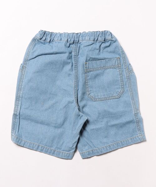 GROOVY COLORS(グルービーカラーズ)の「Denim Side Pocket Shorts(その他パンツ・キッズ・ライトブルー・120/110)」の2枚目の写真