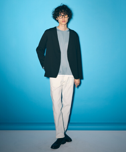 COMME CA ISM（コムサイズム）の「レーヨン ナイロン ストレッチ スキニーパンツ（その他パンツ・メンズ・ホワイト/チャコール/ベージュ/ブラック・SMALL/MEDIUM/LARGE/X-LARGE/X-SMALL）」の6枚目の写真