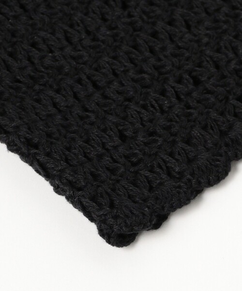 Ray BEAMS（レイビームス）の「ビーズ ボンネット（ニットキャップ/ビーニー・レディース・ブラック/ホワイト・ONE SIZE）」の12枚目の写真