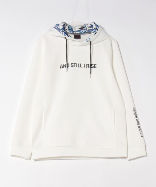 【NICOLE SPORTS】ロゴプリントパーカー（パーカー）｜NICOLE CLUB FOR MEN（ニコルクラブフォーメン） 9,790円