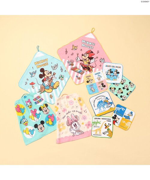Disney - ディズニー　タオル&amp;カットソー&amp;お皿&amp;ポケッタブルバッグ Disney ディズニー フェイスタオル ハンドタオル キャラクター