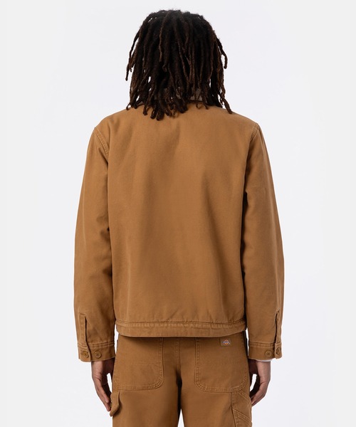 新品　ディッキーズ　キャンバス ジャケット Dickies（ディッキーズ）の「ダックキャンバス デッキジャケット