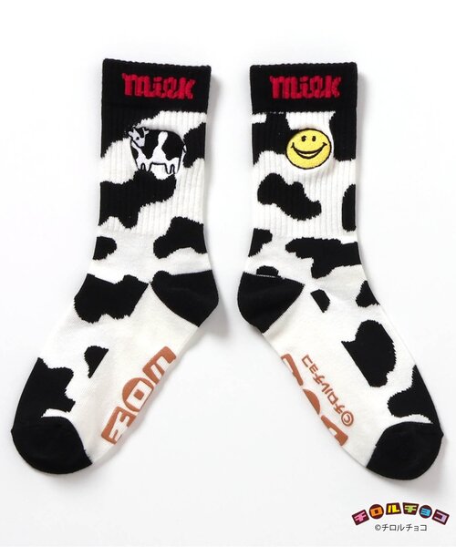 BREEZE(ブリーズ)の「チロルチョコ×ブリーズCHOCOソックス(キッズ~大人サイズ)(ソックス/靴下・キッズ・ブルー/オフホワイト/ブラック/ブラウン/レインボー・15 /18/21/24/27)」の14枚目の写真