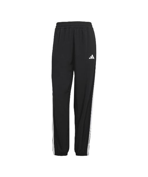adidas(アディダス)の「アディダス adidas トレイン エッセンシャルズ スリーストライプス ウーブンパンツ(その他パンツ・レディース・ブラック/ライトグレー・M/L/S)」の7枚目の写真