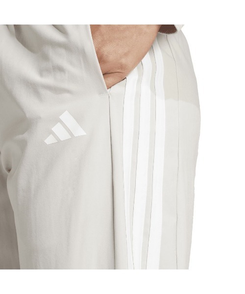adidas(アディダス)の「アディダス adidas トレイン エッセンシャルズ スリーストライプス ウーブンパンツ(その他パンツ・レディース・ブラック/ライトグレー・M/L/S)」の10枚目の写真