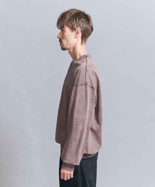 BEAUTY&YOUTH UNITED ARROWS(ビューティーアンドユースユナイテッドアローズ)の「FADE TEE クルーネック スウェット(スウェット・メンズ・ダークグレー/ネイビー/ライトピンク・M/L/XL/S)」の11枚目の写真